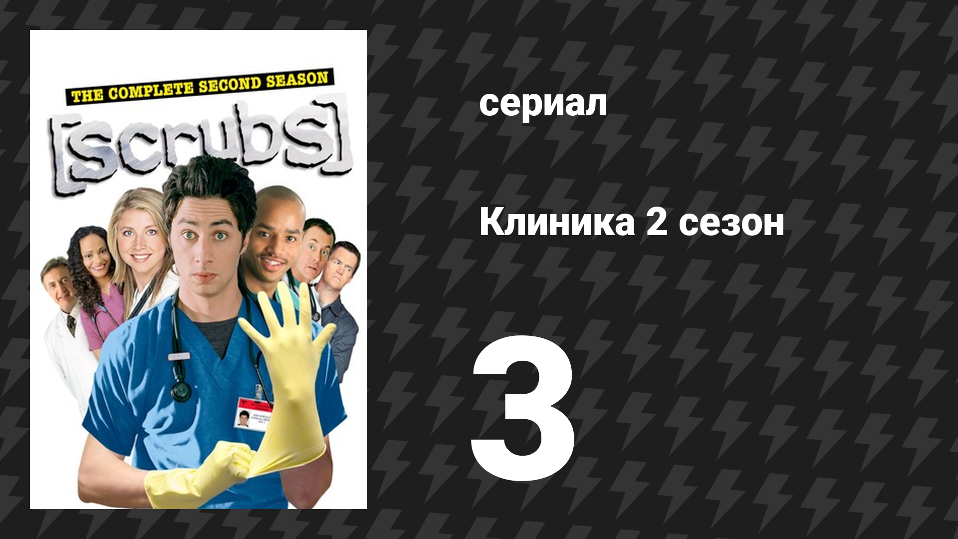 Клиника 2 сезон 3 серия «Мой учебный пример» (сериал, 2001-2010)