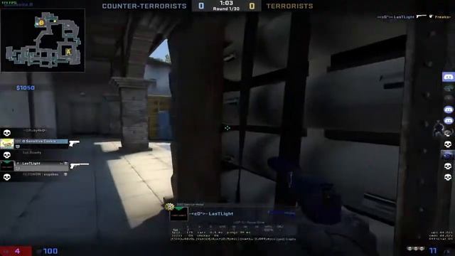 4 HP Clutch with USP-S_Counter-Strike: Global Offensive Inferno смотреть онлайн