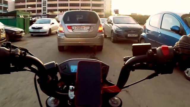 Покатушки на msx125