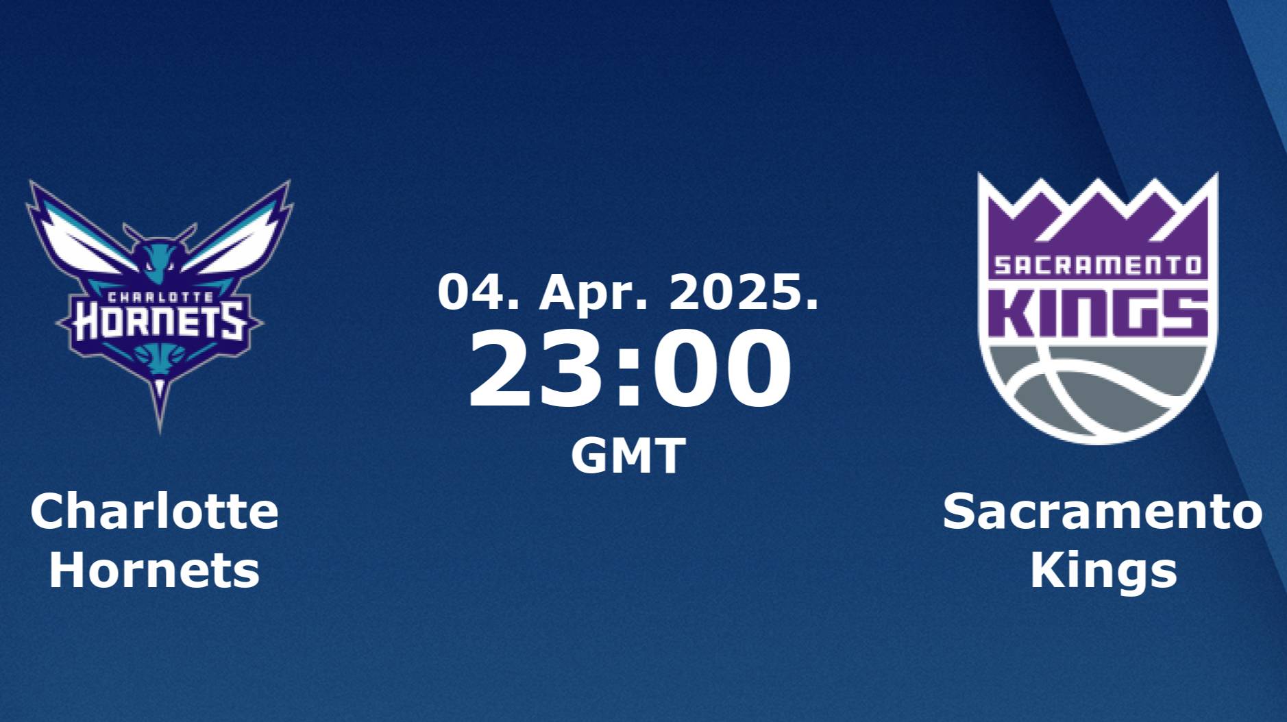 04.04.2025 | Шарлотт Хорнетс — Сакраменто Кингз | Hornets at Kings