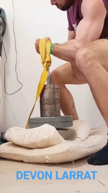 DEVON LARRAT PRONATION EXERCISE WITH 35 KG AT 66 KG BW shorts short armwrestling devlarrat