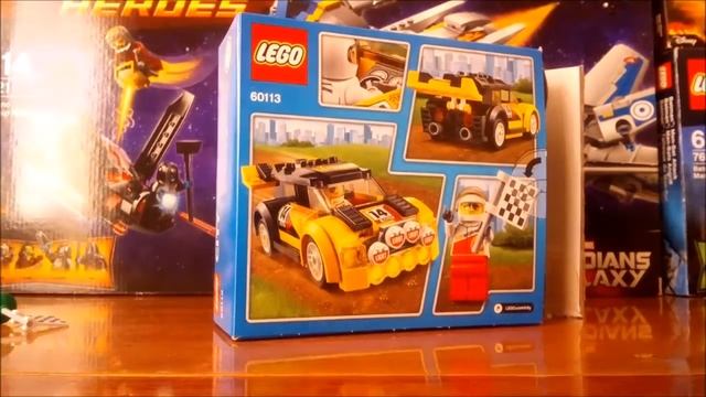 обзор лего сити машина ралли 60113 2016 год смотреть онлайн