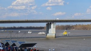 Открытие Навигации-2019 в Барнауле. Парад теплоходов.