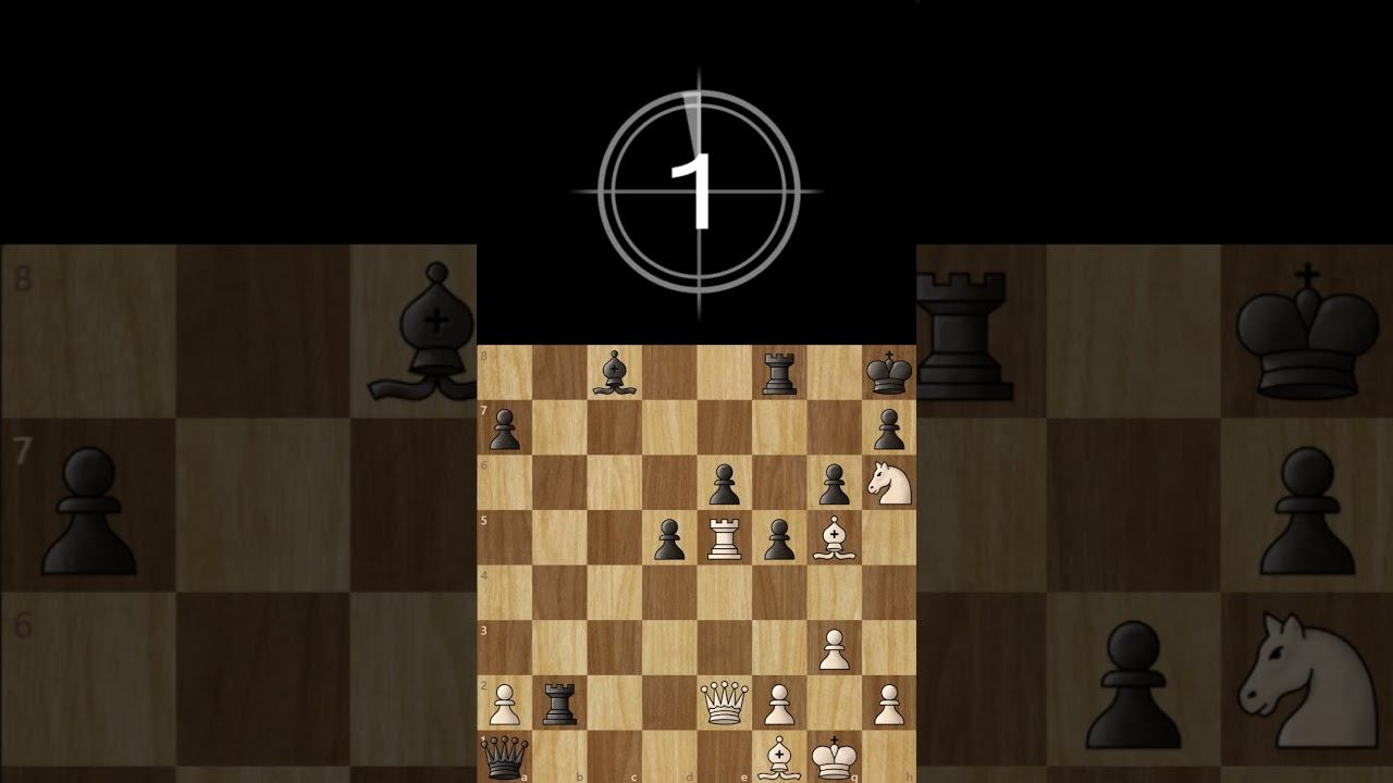 Интересная шахматная позиция! А вы смогли найти решение? #games #gaming #memes #brilliantmove #chess