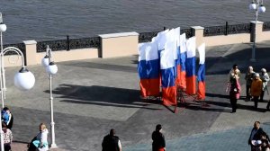 Открытие Навигации-2019 в Барнауле. Концерт. Марш Прощание Славянки.