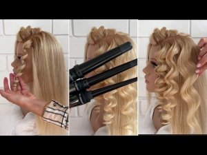 6 Вариантов Локон с Разными Диаметрами Плойки | Урок Прически