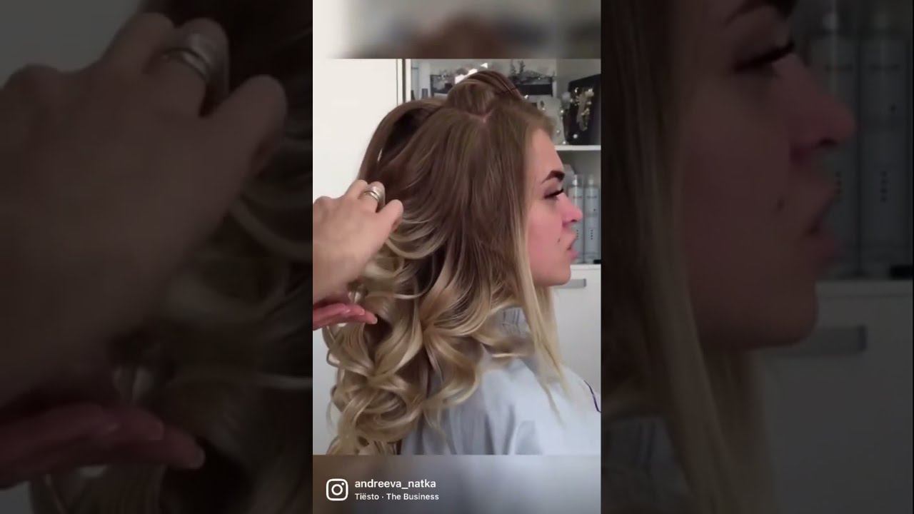 Как Сделать Локоны | Простой Урок Укладки смотреть онлайн