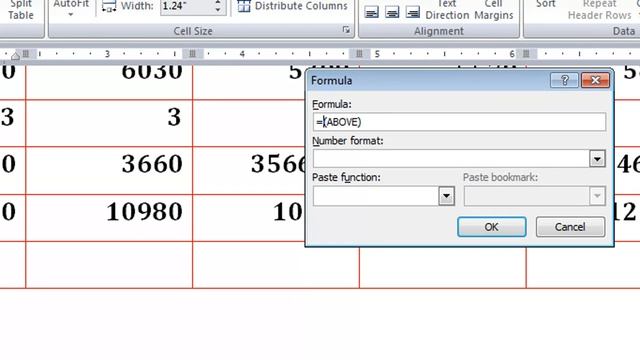 sum in ms word | average in ms word | min in ms word | max in ms word | Computer Solution