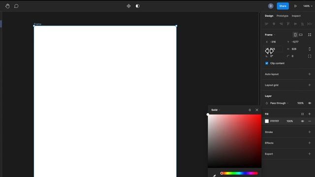 0025 Shapes and Tools Frames| Zero to Mastery | UI/UX Design Course