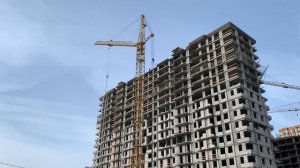 ЗВУКИ СТРОЙКИ. Башенный кран КБ-503 и КБСМ-503б. ЖК Героев