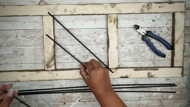 HIGH END DIY Look for Less | Wood & Faux Iron Wall Decor | Shutter Style | DOLLAR TREE & Wood for $