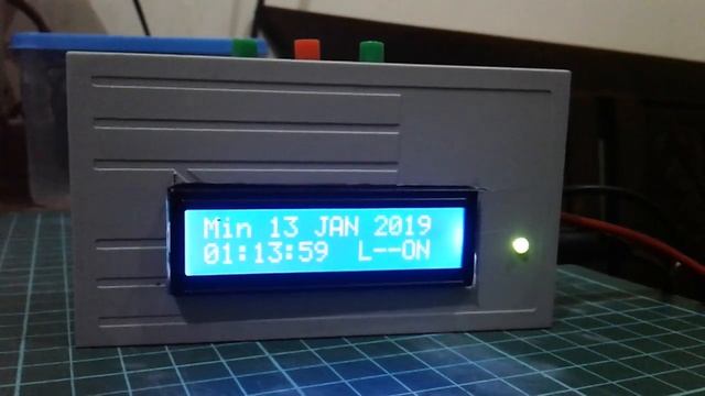 DIY timer terprogram RTC ds3231 on - off lampu смотреть онлайн