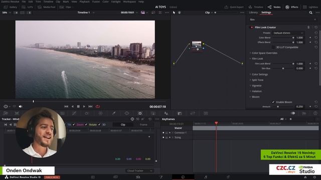 DaVinci Resolve 19 Novinky: 5 TOP Funkcí & Efektů za 5 minut смотреть онлайн