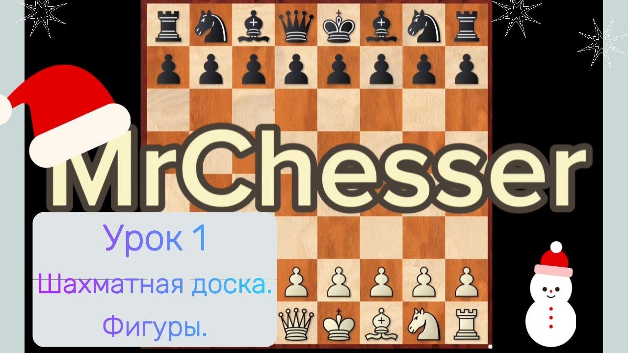 Урок 1.Элементы игры. Шахматная доска и фигуры. Цель игры.