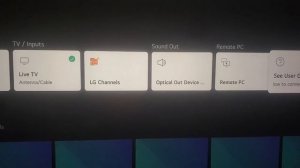 how to move  the lg smart tv  lg channels