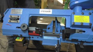 Сборка и настройка ленточной пилы по металлу WEISAN GFW5012