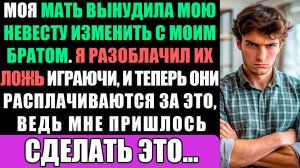Мать разрушила мою жизнь! Она заставила мою невесту изменить мне с братом...