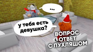 ВОПРОС ОТВЕТ С ПУХЛЕЙ  (У ПУХЛИ ЕСТЬ ДЕВУШКА?)