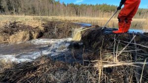 Строительство, расчитска дренажных каналов