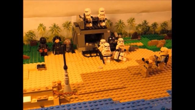 Lego Star Wars ''Battle over the Crates'' - A Rogue One Stop Motion смотреть онлайн