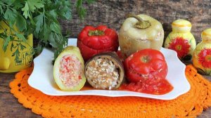 Овощи фарщированные