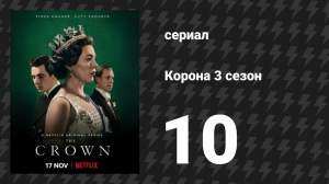 Корона 3 сезон 10 серия «Крик сердца» (сериал, 2019)