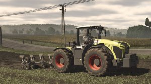 Farming Simulator 25 / Map Zielonka / Пахота Claas Xerion 5000 + ERMO [ 4 K ]