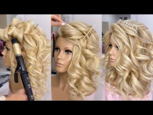 Как Сделать Локоны? Быстрая и Простая Прическа