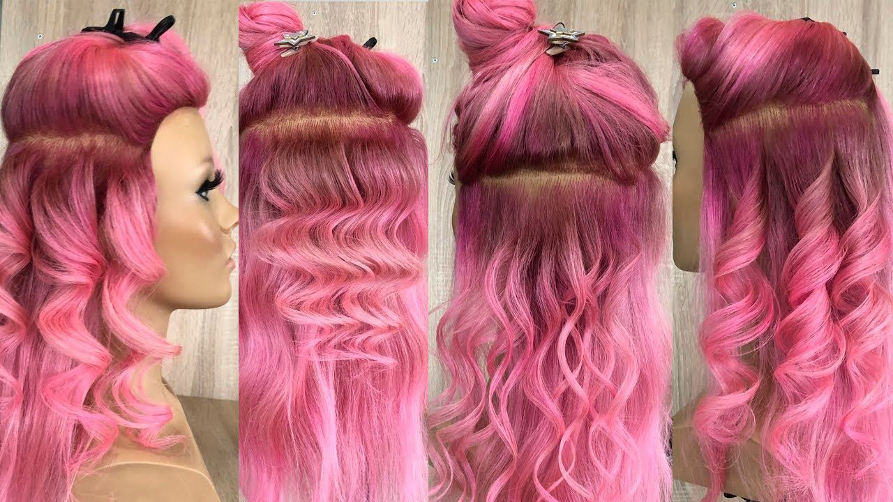 Как Использовать Плойку 25 мм?  4 Варианта Локон  Урок Прически