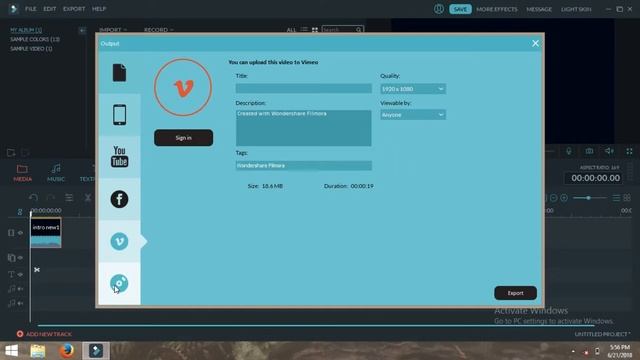How to import and export the video in WONDERSHARE FILMORA смотреть онлайн