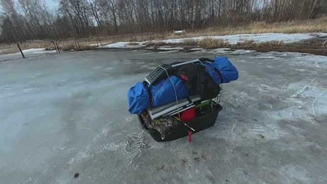 Закрытие зимнего сезона 24-25, на оз.Увильды