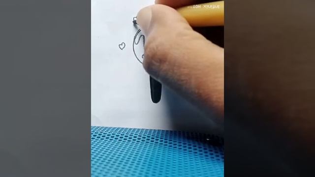 how to draw a cute 🥰 kawaii Loli pop easy to draw. with circle ⭕ смотреть онлайн