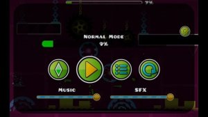 geometry dash с Лёней