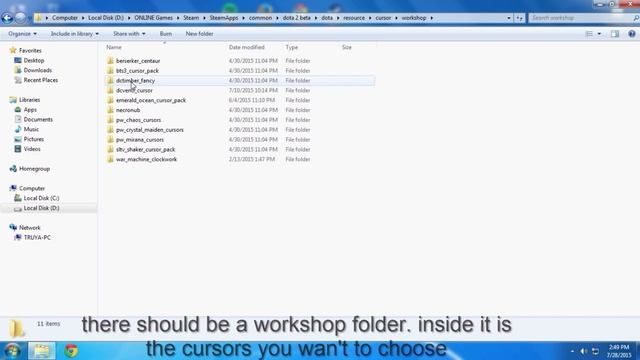 Dota 2 = How to get free cursors. (MOD) смотреть онлайн