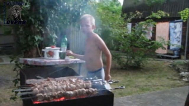 Шашлык на море.Супер повар.
