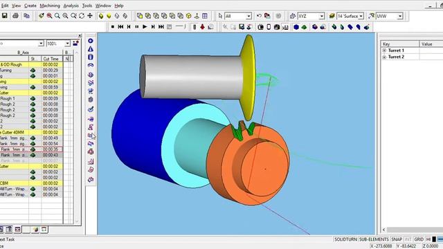 Helical Gear Milling By ESPRIT CAM!!!