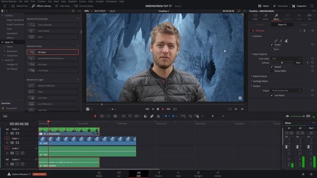 Perfektně Jednoduchý Greenscreen (Skoro Zdarma) | DaVinci Resolve | CZ Tutorial смотреть онлайн