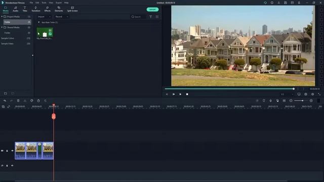 Filmora Tutorial - Lesson 61 - Scene Detection смотреть онлайн