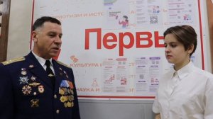 Уроки мужества. Встреча с героем России Падалка Валентином Анатольевичем