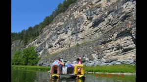 Наш сплав по реке Юрюзань