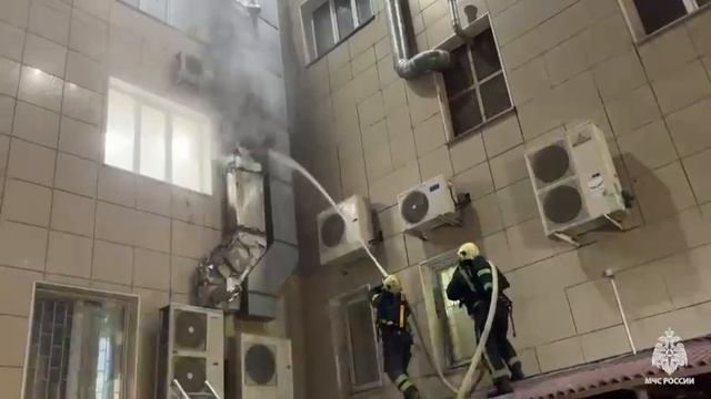 Пожар город Омск, 04.04.2025г.