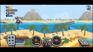 Hill Climb Racing 2 - Райская бухта. Мотокросс