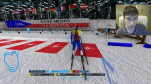 NGL Biathlon!Вторая Карьера 1 сезон! Этап Нове место #2. Самый грязный космонавт! #shorts