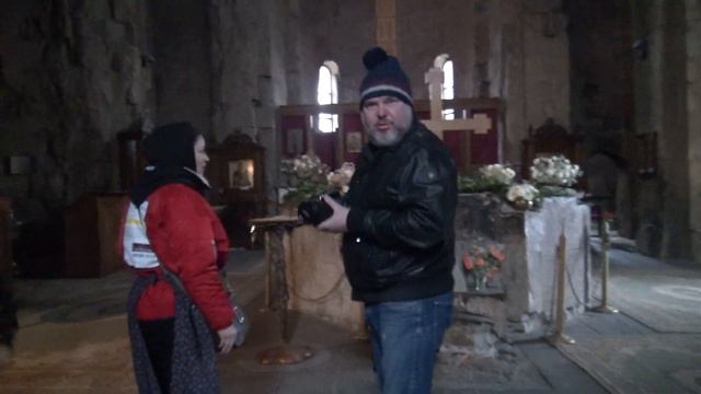 В монастыре Джвари. Грузия. смотреть онлайн