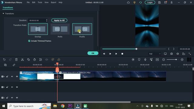 Transition Tool Wondershare Filmora Tutorials | Part -6 смотреть онлайн