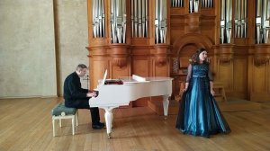 А. Гречанинов Колыбельная, Ю. Милютин Песенка Глории (12 музыкантов). Поёт Алина Теперина