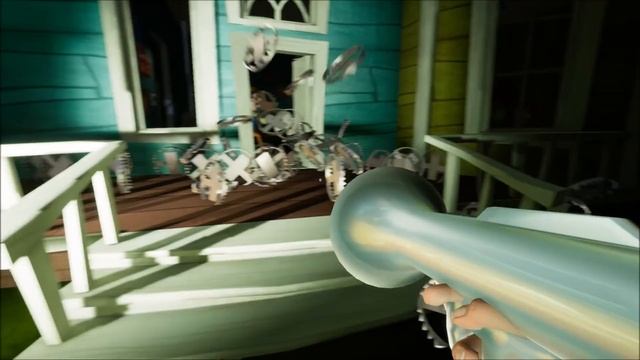 HELLO NEIGHBOR BEAR TRAP GUN смотреть онлайн