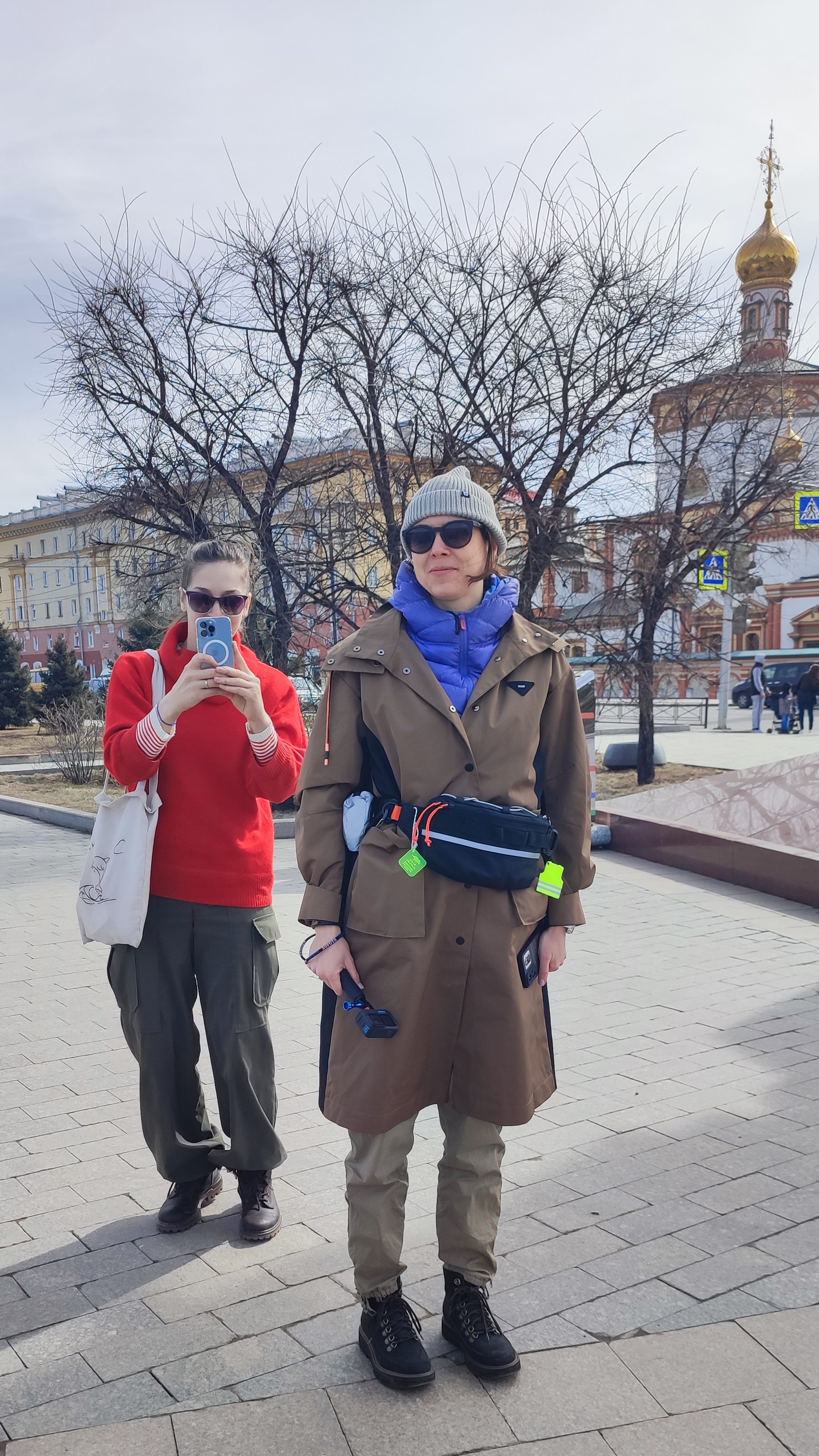 Набережная реки Анкара г.Иркутск 05.04.2025