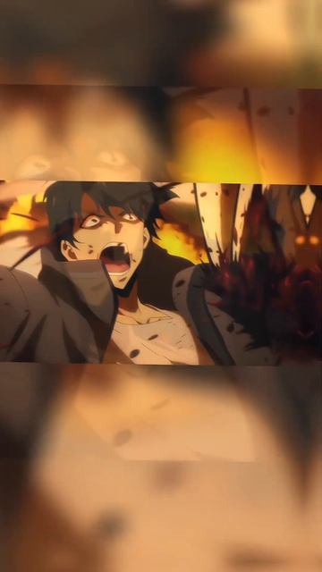 Sung Jin Woo vs A-Rank Cerberus Monster 🤯「Solo Leveling AMV😈」"Wait Till End 🥵" #shorts #sololevelin