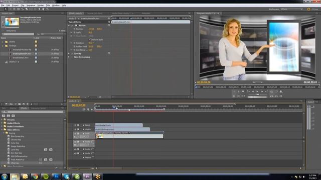 Green Screen Tutorial - Premiere Pro CS5 смотреть онлайн